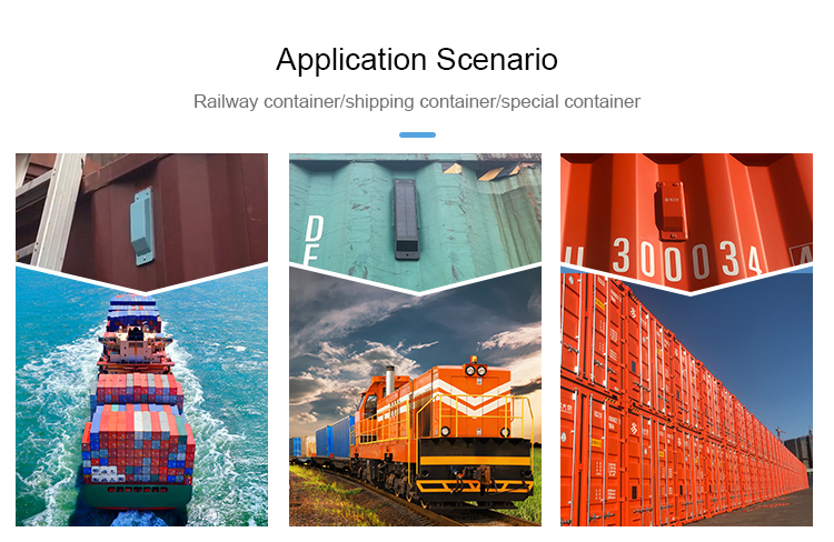 Solar powered GPS container tracker 4g suitable for container safety
