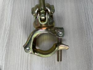 China Double Clamp Scaffolding Coupler Crossed Fastener Swivel Scaffold Coupler wholesale