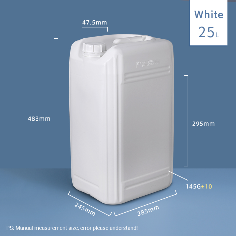 HDPE Plastic Fluoride Transparent Reagent Bottle 1000ml 1L For Chemical Packaging