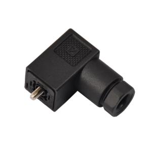 China 2+PE 3+PE Female Plug Solenoid Valve Connector Type C UL Approved wholesale