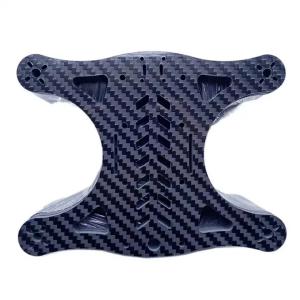 China CNC Cutting UAV Parts 3K Machined Carbon Fiber Micro Machining CNC Milling wholesale