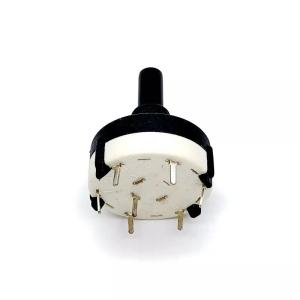 China Diameter 26mm Rotary Band 0.3A Multi Position Rotary Switch For Fans Ovens wholesale