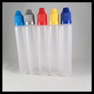Electronic Cigarette Liquid 30ml Unicorn Bottle With Colorful Cap Screen Printing