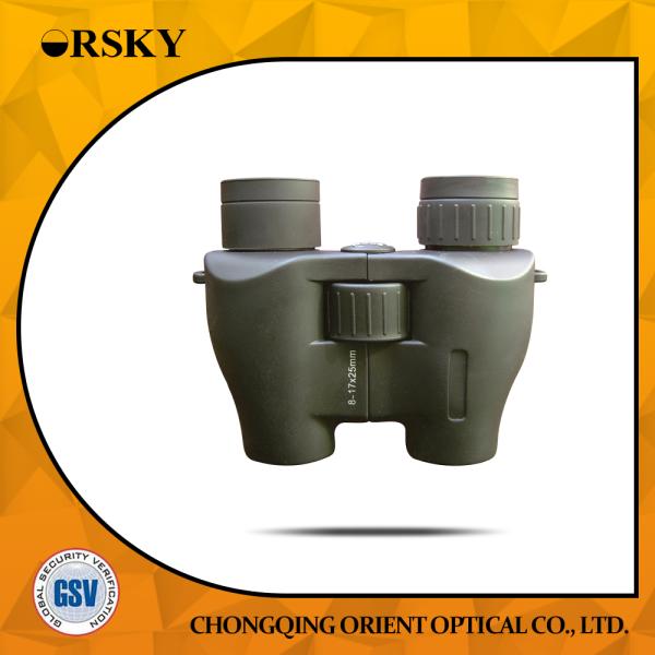 Army Green High Zoom Binoculars Shockproof Giving Great Viewing For Nature Lover