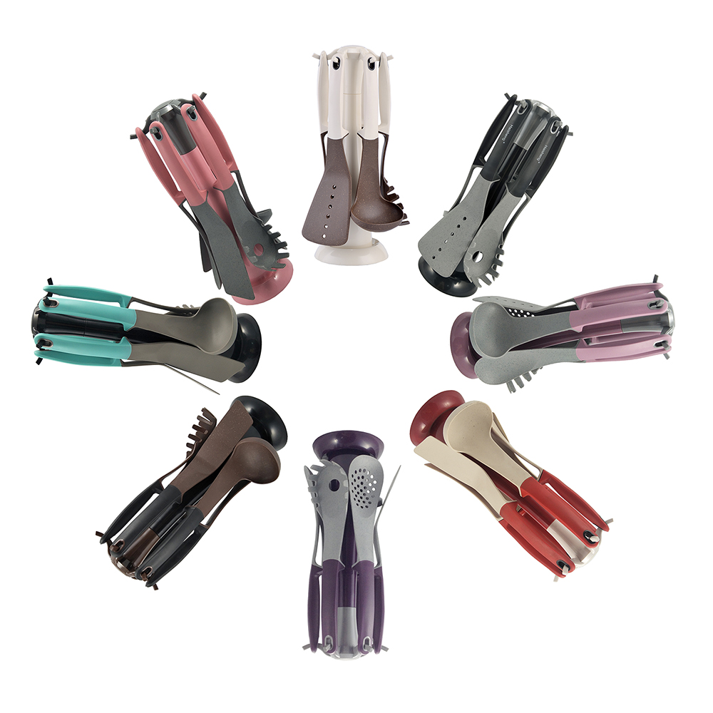 Home Kitchen Cooking Stainless Steel Smart Kitchen Utensils Set for Any Color