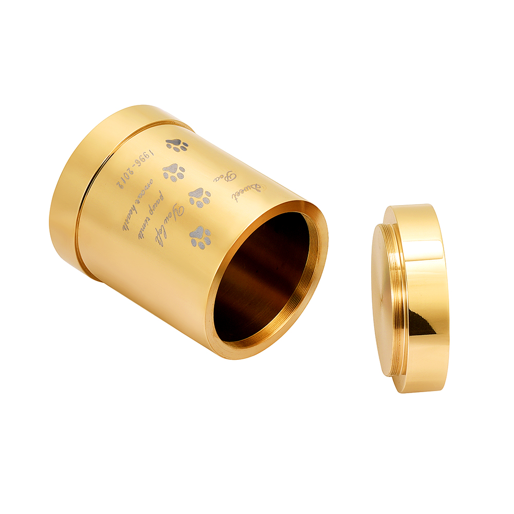 75*54mm Stainless Steel Cylinder Cremation Jewelry Urn Multicolor Keepsake Ashes Locket