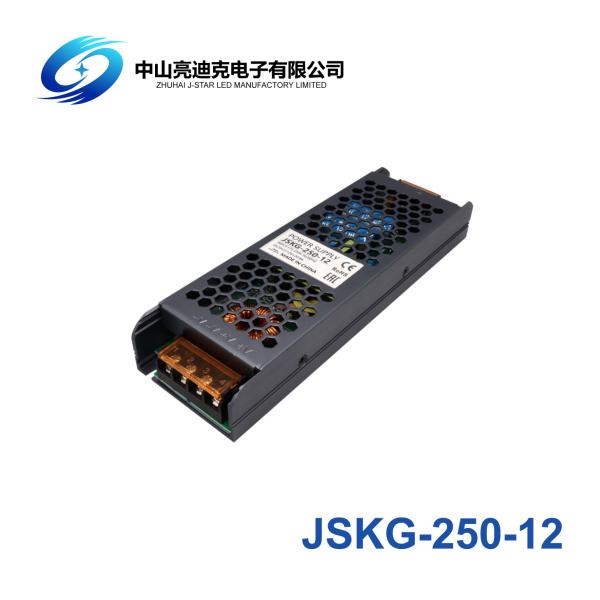 Quality Single Output 12V 250W Active PFC Transformer IP67 Quiet Noisy for sale