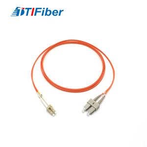 SM MM G.652D G.657A Fiber Optic Patch Cord Low Insertion Loss andreturn loss