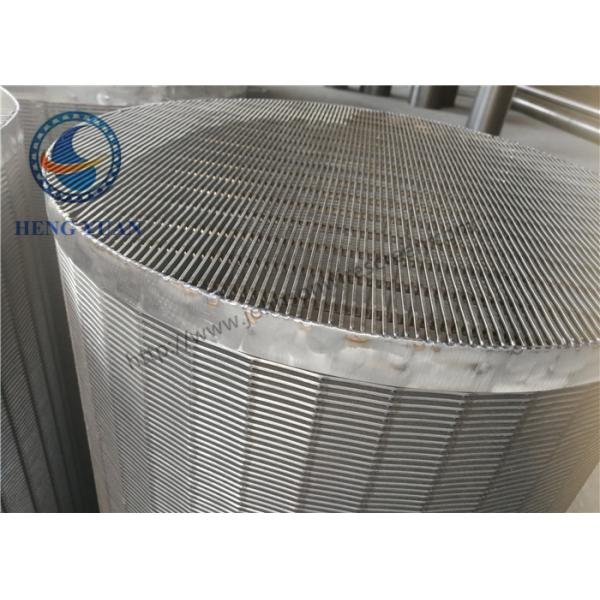 Large Diameter Profile Wire Screen Pipe Stainless Steel For Water FIlter