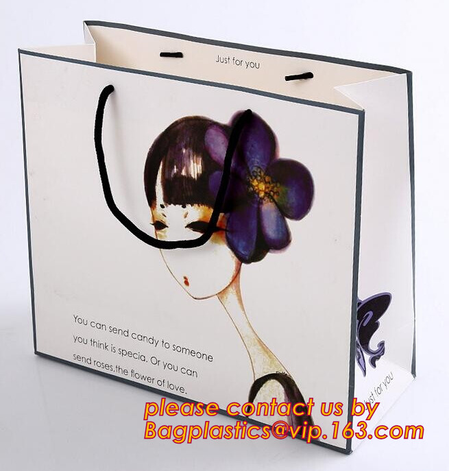 Low cost custom made design logo print handle paper carrier bag luxury paper gift bag,Luxury Paper Package Packaging Gif