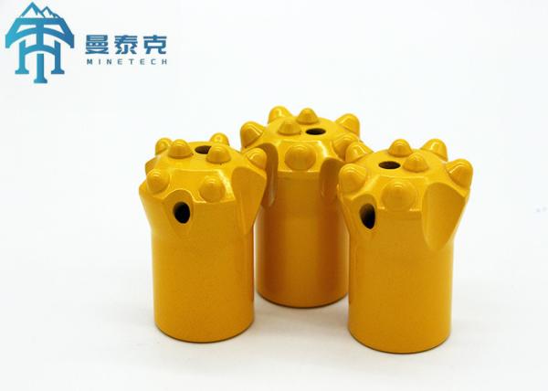 Quality 38mm Button Drill Bit 11degree Small Rock Drill Bits For Granite Rock for sale