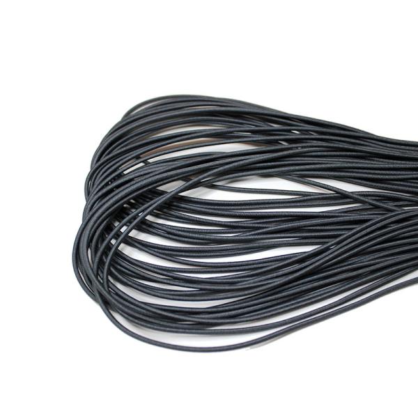 Oeko Tex Round Drawstring Cord Thin Bracelet Elastic Cord For Jackets