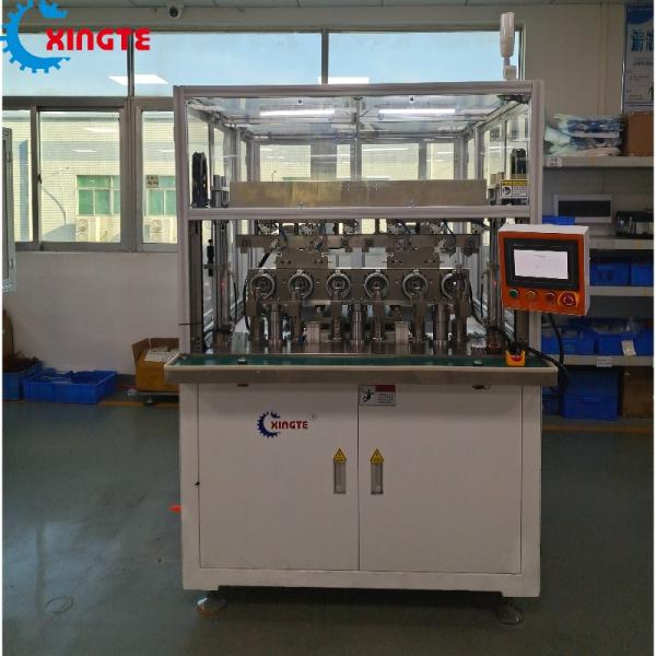 6 Working Station Automatic Flyer Stator Winding Machine For Electric Motor XT-BL06