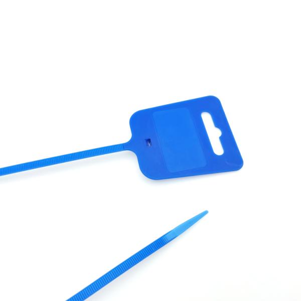 Professional Nylon Zip Ties High Tensile Strength PA6 Material