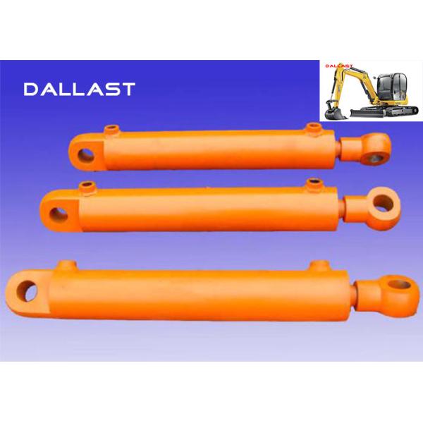 Heavy Duty Double Acting Hydraulic Cylinder For Construction Machinery Excavator