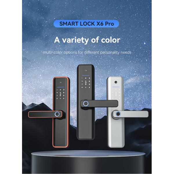 Anti Corrosion Smart Camera Door Lock Password Biometric Smart Camera Lock