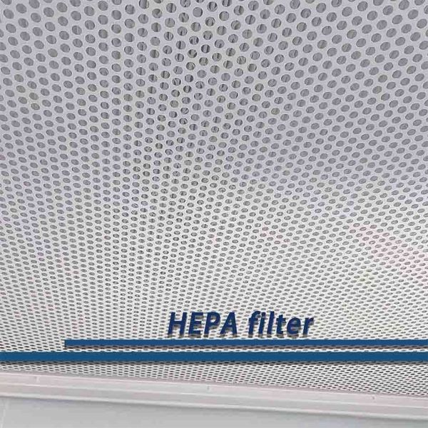 Powder Coated SS Laminar Flow Clean Bench Top Cleaning For One Person