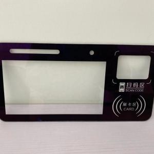 China Customized Electronic Display Glass Panel Toughened Silk Screen Glass wholesale