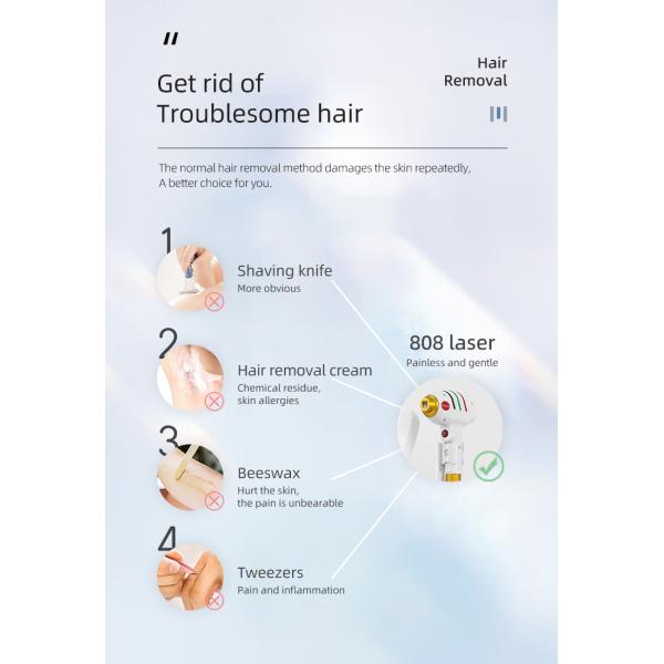 Home Use Hair Removal Beauty Machine 300W Diode Machine 808 Laser