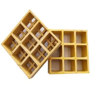 China 50.7x50.7mm Pure Resin Frp Industrial Steel Grating wholesale