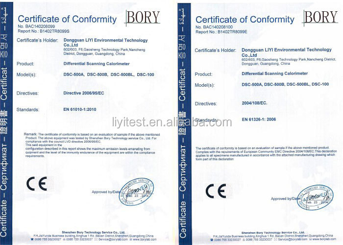 Touch Screen Type Differential Scanning Calorimeter / Differential Scanning Calorimetry Price