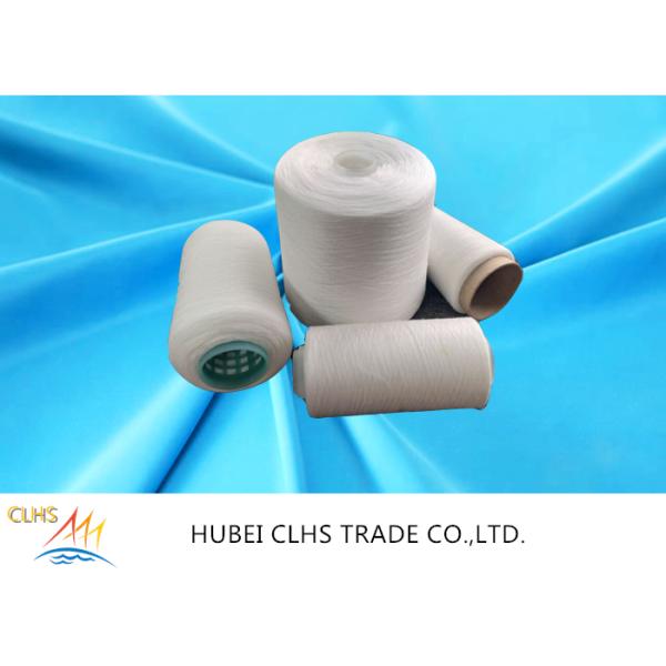 100 Polyester Core Spun Thread 40 Count , Durable Raw Polyester Ring Spun Yarn