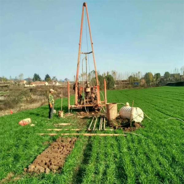 Quality Geotechnical Crawler Soil Investigation Drilling Rig 150Type With Hydraulic Drill Tower for sale