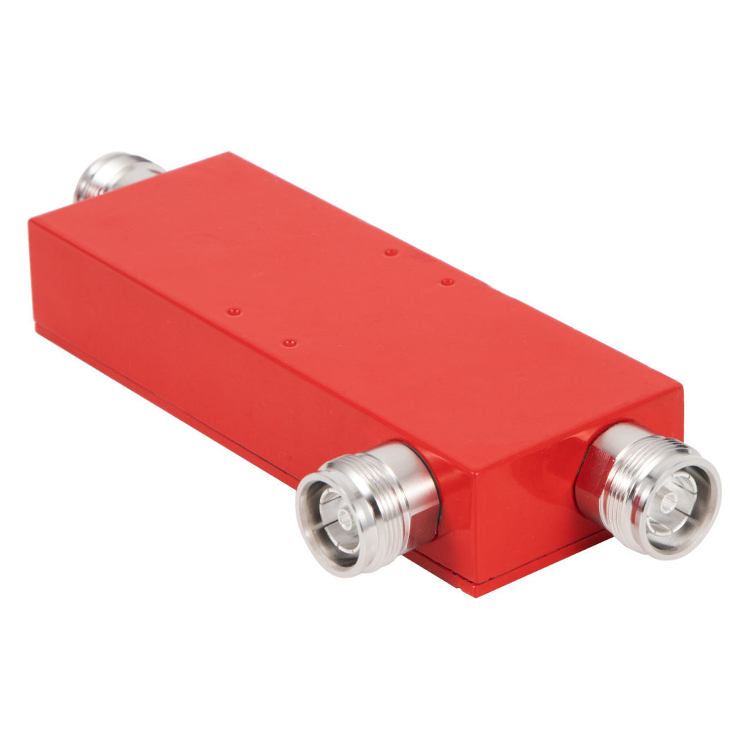 High Quality Wholesale 6dB 698-3800MHz Directional Coupler with 4310 Type Connector for 5g Bts Das Ibs Public Safety