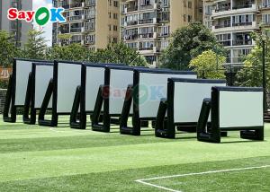 China Oxford Cloth Inflatable Movie Screen Outdoor Inflatable Projection Screen Open Air Cinema on sale