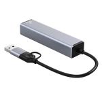 Compact USB C Hub Adapter Laptop Usb Port Expander Usbc Hub For Fast Data