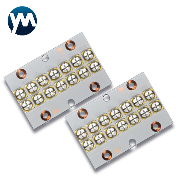 140W UV Curing High Power LED Module Quartz Lens 365nm 385nm 395nm 405nm