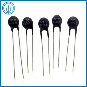 China General Purpose Leaded Disc NTC Negative Temperature Coefficient Thermistors 60D-5 100D-5 200D-5 on sale