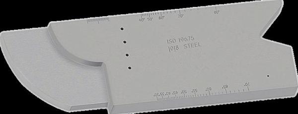 Quality Probe Index Beam Angle Ndt Iiw Type 2 Calibration Block for sale