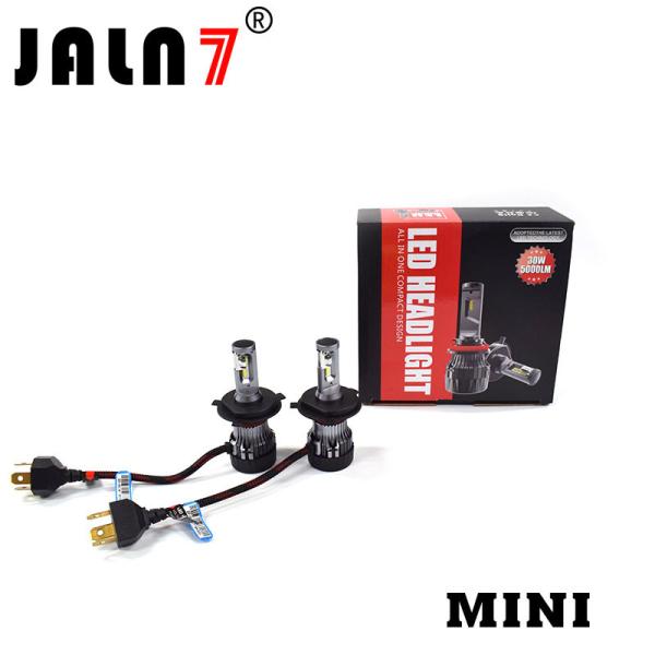 LED Headlight Bulbs JALN7 MINI LED Conversion Kits Extremely Super Bright H1/H4/H7/H11/9005/9006 30W 5000lm
