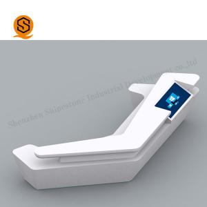 China OEM ODM Solid Surface Reception Desk wholesale