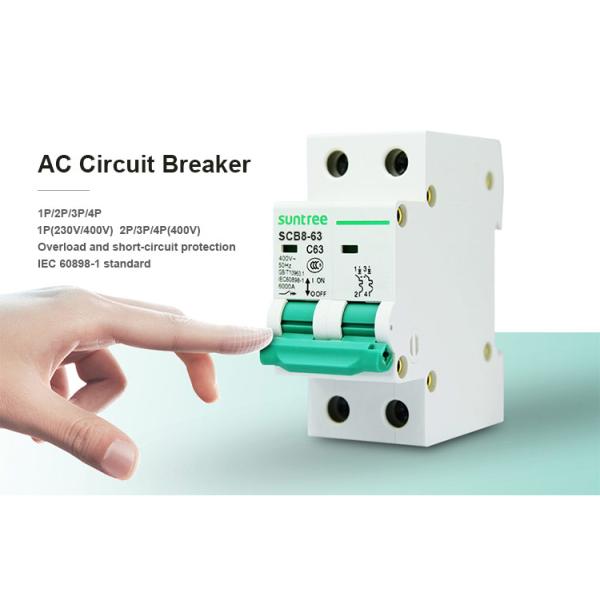 AC 230V 16A 2 Pole 35mm Rail Mounting Air Switch