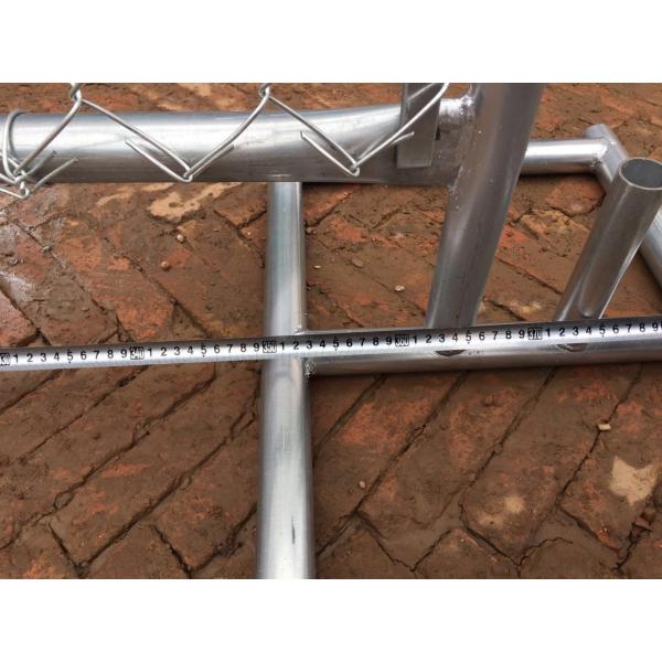 12ft Wide Temporary Fencing Panels , Steel 6ft Tall Chain Link Fence