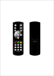 China Multi - Frequency 2.4G RF Bluetooth Media Remote , Bluetooth Tv Controller For Smart TV Box wholesale