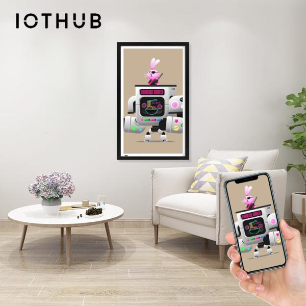 Quality Portable NFT Digital Frame LCD Screen Wireless Smart Non Fungible for sale
