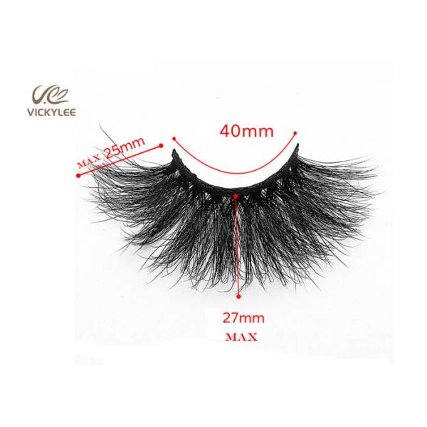 Dramatic Fluffy Crossed Long 21MM 5D Mink Lashes