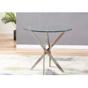 China Electroplating Stainless Steel Leg 30kgs Modern Dining Table wholesale