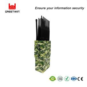 China 21 Channels 5G LTE Handheld Signal Jammer Car Charger Lojack Signal Blocker wholesale