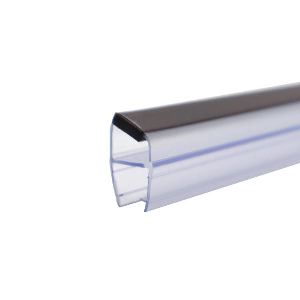 6-12 mm Shower Room Glass Sealing Waterproof Strips with PVC Magnetic Shower Door Seal