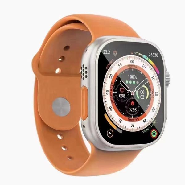 H10 Pro Ultra Android Compatible Smartwatch 2.02 Inch Screen Rotating Dual Buttons