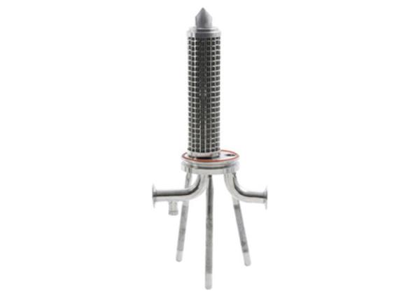 Quality Sanitary cartridge filter stainless steel filter cartridges SS316L tri clamp 1.0 Mpa DOE / 222 / 226 Fin filter element for sale