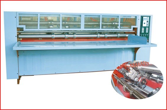 Full-automatic Thin Blade Slitter Scorer, Rotary Slitting + Scoring, with Auto Feeder, full-automatic computer control