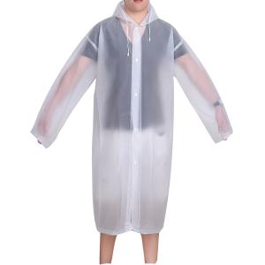 Fashion Long Rain Coat Jacket, Rainwear, Rain Jacket Lightweight Raincoats