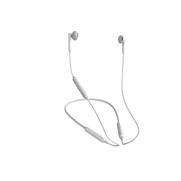 Hot neckband bluetooth wireless earphones,long playing time stereo sound bluetooth earphones with metal housing