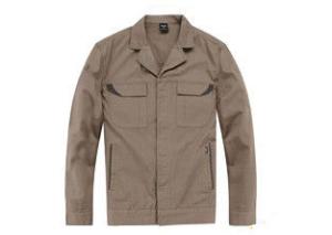 China Cotton / Polyester Men's Work Coats Jackets , Custom Women's Embroidered Workwear on sale