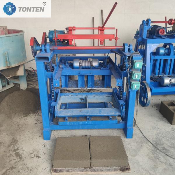Quality 4-35A Semi-automatic Block Molding Machine Porous Brick Making Machine for sale
